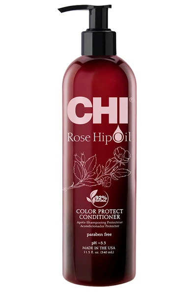 CHI Rosehip Oil Renk Koruyucu Saç Kremi 340ML