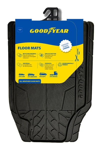 GOODYEAR Tüm Araçlara Uyumlu Universal 3D Havuzlu Oto Paspas