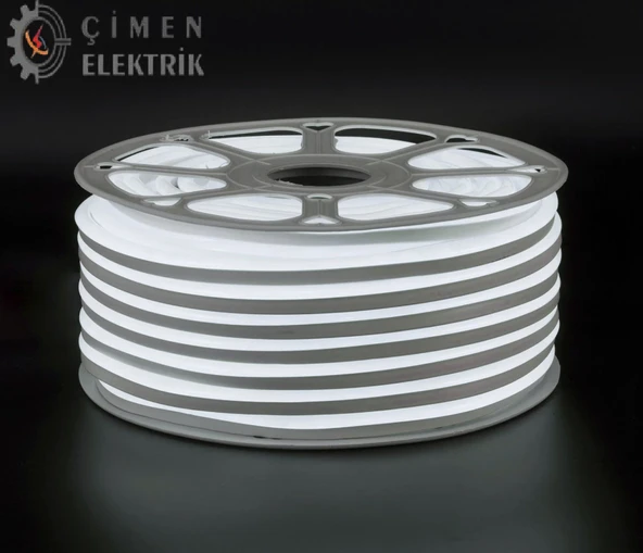 25 Metre NOAS YL42 0001 Dış Mekan 220V Neon Hortum Led Beyaz