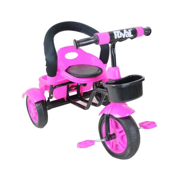 Rival Rv503 Volt 3 Tekerlekli Eva Teker Patlamaz Ses Yapmaz Çocuk Bisikleti Fuşya ürün görseli