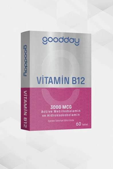 Goodday Vitamin B12 1000 mcg 60 Tablet