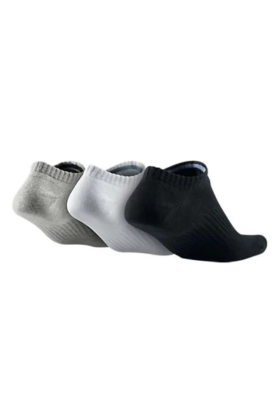 NIKE PERFORMANCE LIGHTWEIGHT COTTON ANKLE SOCKS  3LÜ RENKLİ ÇORAP SX4705-001 - 4