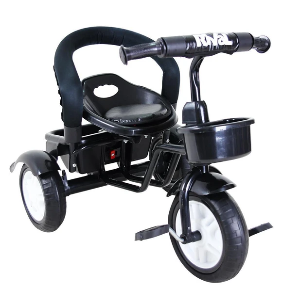 Rival Rv503 Volt 3 Tekerlekli Eva Teker Patlamaz Ses Yapmaz Çocuk Bisikleti Siyah