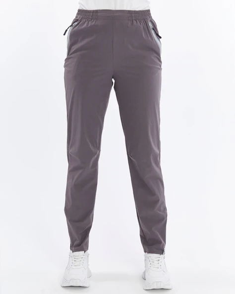 Mapamyumco Quick Dry Kadın Trekking Pantolon-FÜME - Resim 3