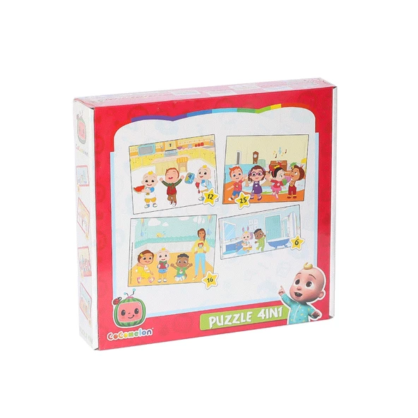 CO7899 Cocomelon 4IN1 Puzzle -Laço - 3