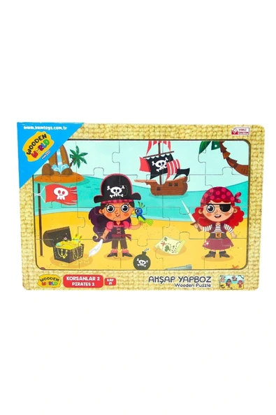 Kumtoys Ahşap Yap Boz 24 x 34