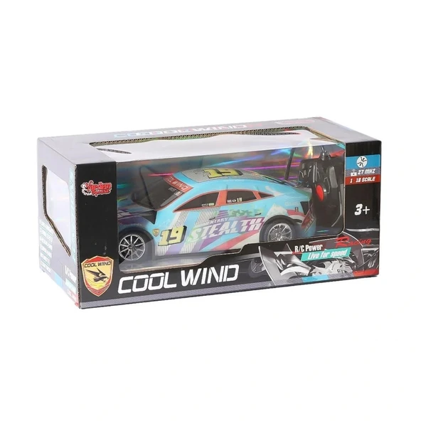 XLX-698-19-25-56 Kumandalı Cool Wind Şarjlı Araba 24 cm -Can - 2