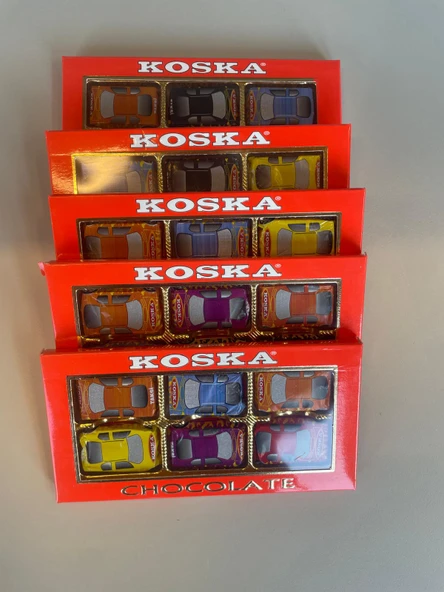 KOSKA ARABA ÇİKOLATA 35 GR 3 ADET - 4