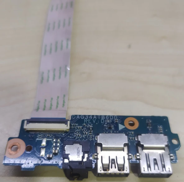 Hp 15-au110nt Usb Port Audio Soket Board Flex