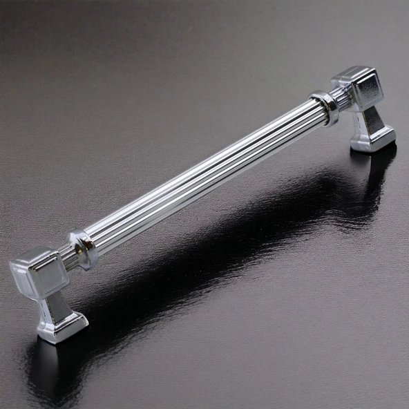 Talas Metal Gümüş Kulp 160 mm -16 cm Mobilya Çekmece Mutfak Dolabı Dolap Kapak Kulpları Kulb Kulpu - Resim 2