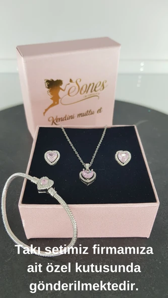 Sones Çelik Takı Setleri | Sns500260 - Resim 2