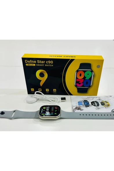 Defne Star  Akıllı Saat bluetooth lu Tüm Telefonlarla Uyumlu   2.19 inç 150Mah AW13L - 4