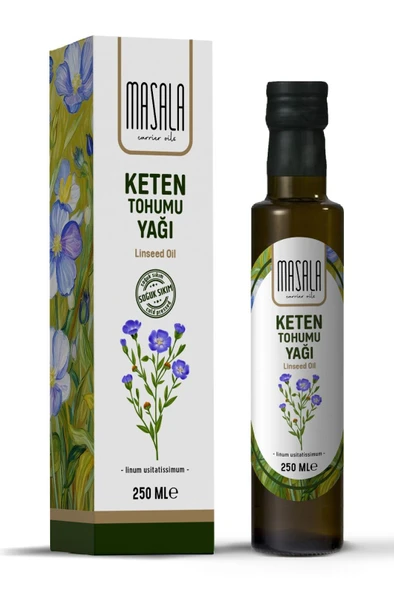 Keten Tohumu Yağı 250 ml. - Soğuk Pres (Flaxseed Oil)