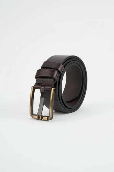 Erkek Kahverengi Deri Kemer 112543 ürün görseli