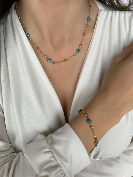 Sones Çelik Takı Setleri | Sns50026880 - Resim 3