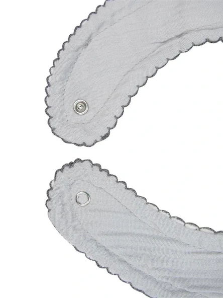 Nessiworld   Bürümcük Müslin Önlük 811 Gri - Resim 4