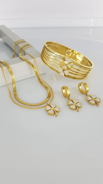 Yonca Çelik takı Seti Sns9 ürün görseli