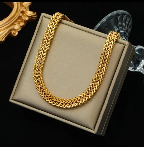 Kalın Hasır çelik kolye Sns2029040 ürün görseli 1