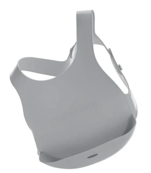 Nessiworld  Silikon Mama Önlüğü Powder Grey ürün görseli