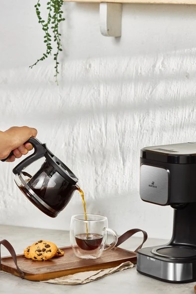 Karaca Coffee Brew Inox 2in1 Çay ve Filtre Kahve Makinesi - 4