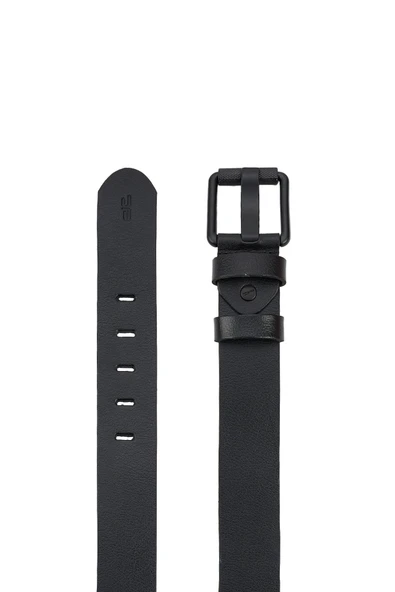 Erkek Siyah Deri Kemer 112546 - 3