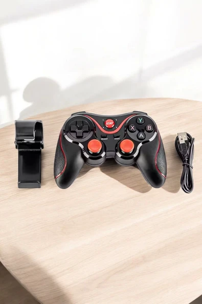 Android Uyumlu Gamepad X3 Game Stick Oyun Kolu Bluetooth Bağlantılı - 4