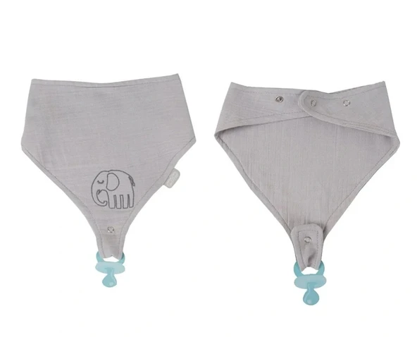 Nessiworld   Emzik Askılı Müslin Önlük 837 Gri ürün görseli