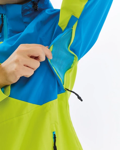 Mapamyumco Windbreaker Kadın Ceket-YEŞİL - Resim 8