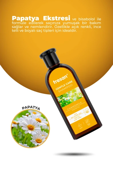 Papatya Şampuanı 300 ml - Her Tip Saç Için K.ağacı Özlü Saç Toniği 125 Ml. - 4