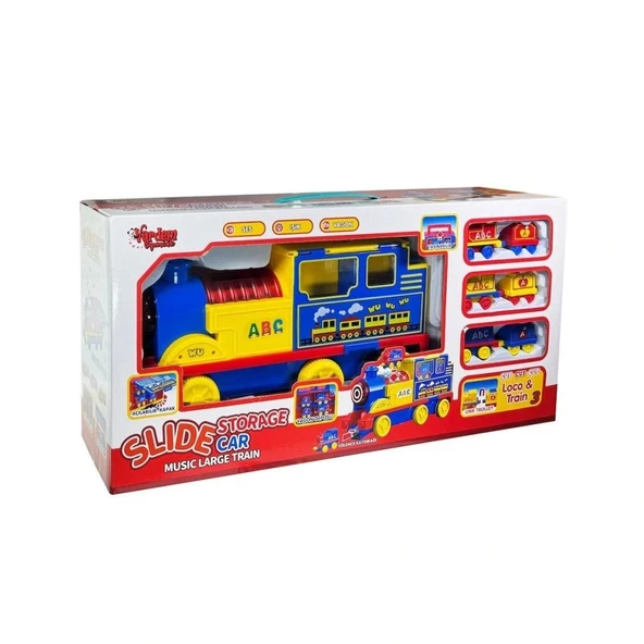 Nessiworld LFI-9522 Işıklı Müzikli İnteraktif Tren