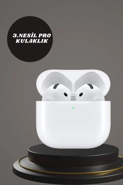 7 Kordonlu Akıllı Saat Ve 3.Nesil Kulaklık Dokunmatik Ekran Sesli Görüşme Yapabilen - 4