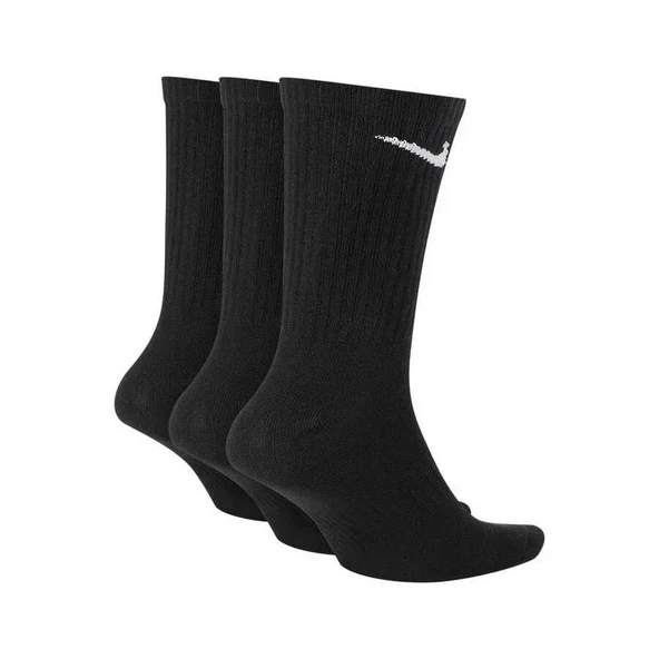 NIKE EVERYDAY LIGHTWEIGHT PERFORMANCE COTTON LONG SOCKS  3Lü Siyah Çorap - 2