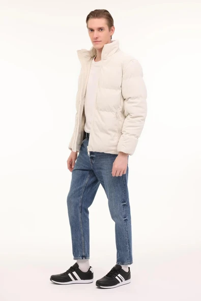 Kinetix MLVELVET COAT 240574PR ERKEK KADİFE MONT - 4