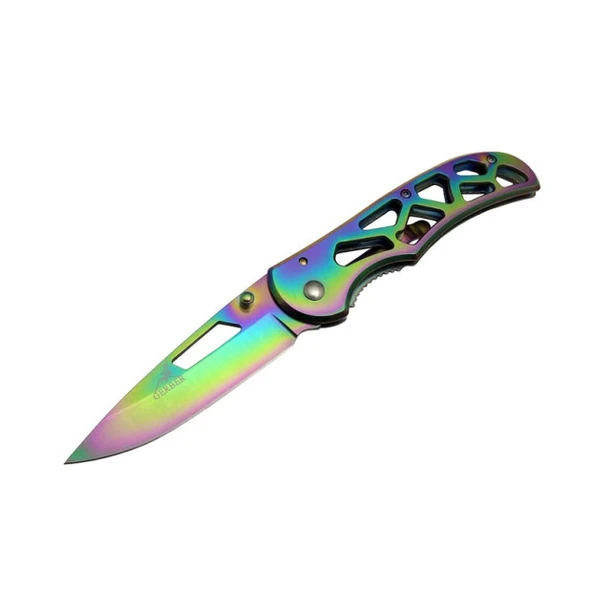 Gerber Çakı Gökkuşağı 20 cm Kamp / Outdoor Çakı TdrTR