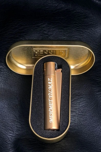 Clipper Isme Özel Clipper Çakmak Hediyelik Özel Kutulu - 2