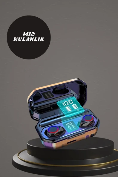 Yeni Nesil Akıllı Saat ve Bluetooth Kulaklık Kampanyası Dijital Göstergeli Powerbankli - Resim 4