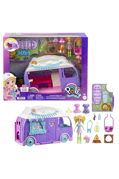 POLLY POCKET EĞLENCELİ KARAVAN OYUN SETİ JCC32