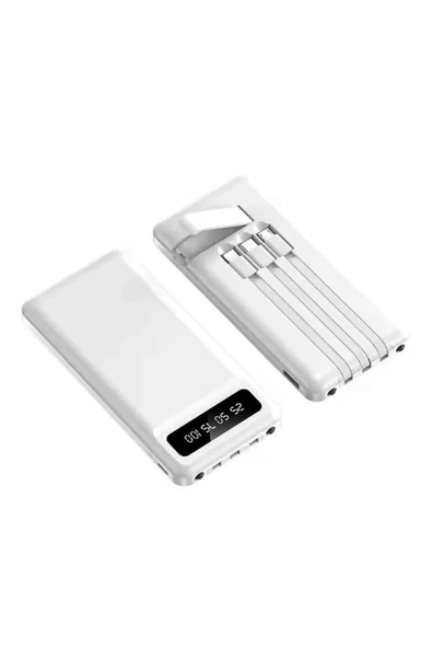 Powerbank Şarj Cihazı 4 Çıkışlı 20.000 MAH Powerbank Kompakt Yüksek Kapasiteli Hızlı Şarj - 3