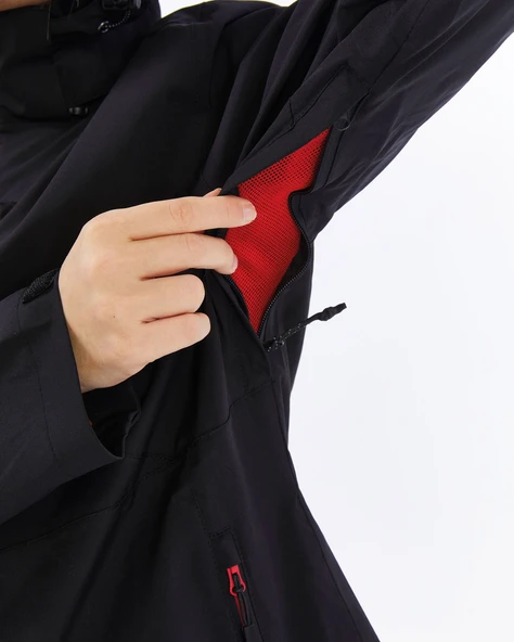 Mapamyumco Windbreaker Kadın Ceket-SİYAH - 6