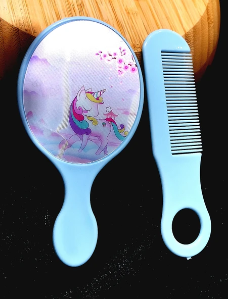 Monalisa Home Lüks Üç Boyutlu Taraklı Çocuk Ayna