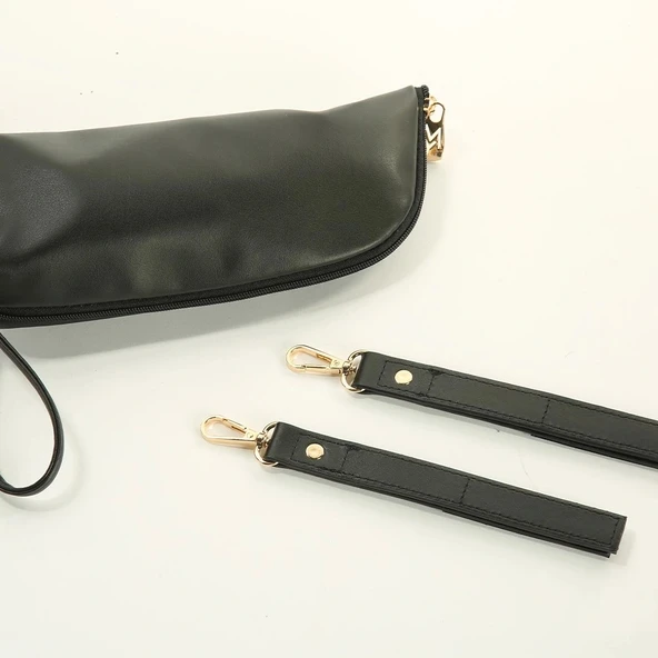 Nessiworld M&Y Puff Anne Bebek Bakım Sırt Çantası 7335 Siyah - Resim 3