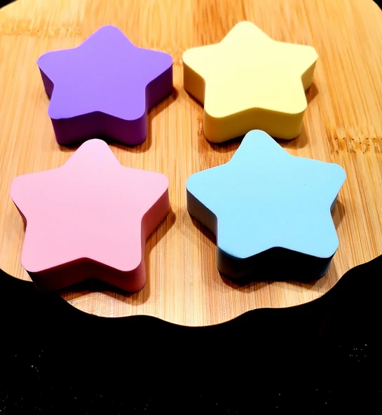 Monalisa Home Dörtlü Figürlü  Makyaj Süngeri