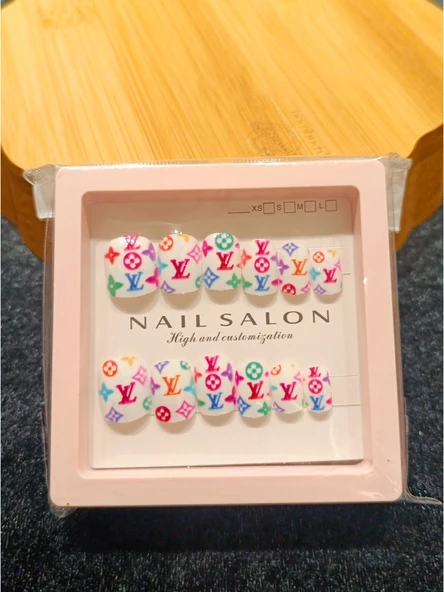 Monalisa Home Lüks  Figürlü  Takma Tırnak ürün görseli 1