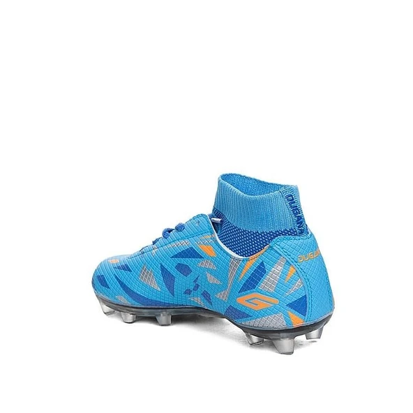 2303 Krampon Turkuaz Mavi Bilekli Çoraplı Kramponı - 3