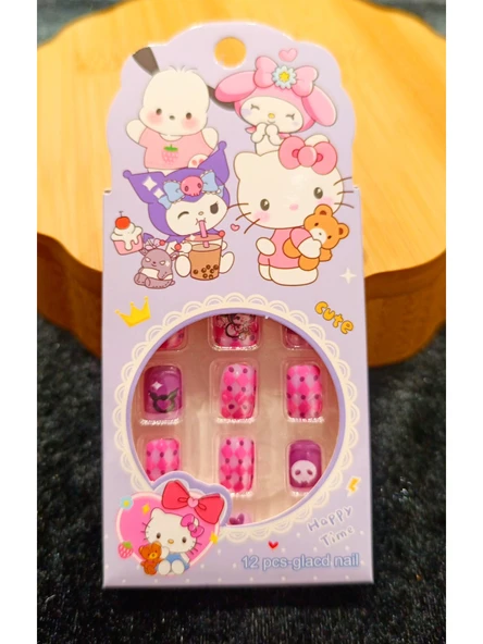 Monalisa Home Lüks  Figürlü  Çocuk Takma Tırnak ürün görseli