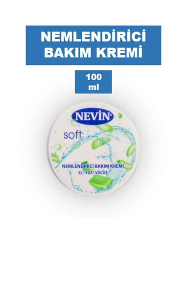 Nevin Soft Nemlendirici Bakım Kremi, Aloe Veralı, Hızlı Emilim, Su Bazlı, 100ml, El Yüz Vücut - 5