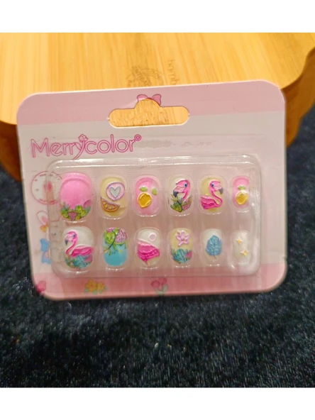 Monalisa Home Lüks  Figürlü  Çocuk Takma Tırnak ürün görseli 1