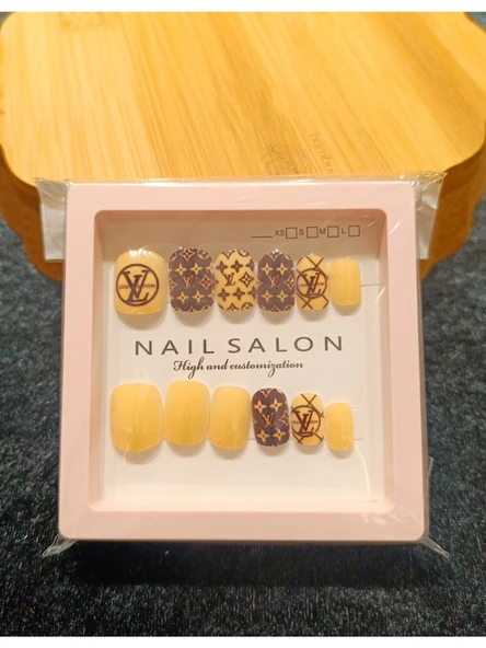 Monalisa Home Lüks  Figürlü  Takma Tırnak ürün görseli 1