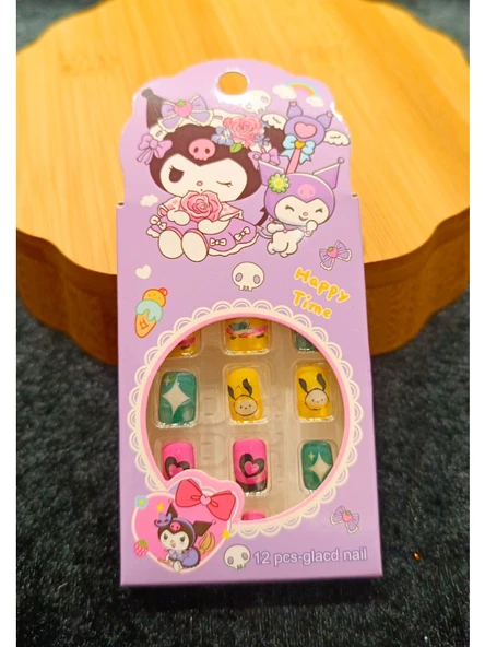 Monalisa Home Lüks  Figürlü  Çocuk Takma Tırnak