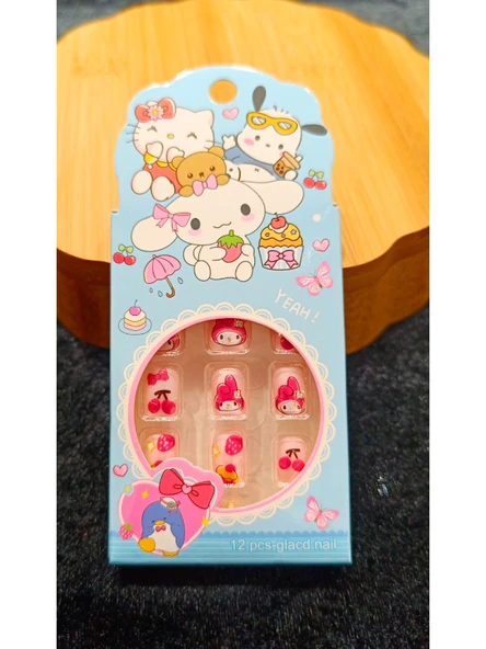 Monalisa Home Lüks  Figürlü  Çocuk Takma Tırnak ürün görseli 1